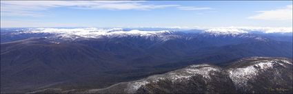 Mt Feathertop, Mt Hotham, Mt Bogong, Falls Creek, - VIC (PBH4 00 10093)